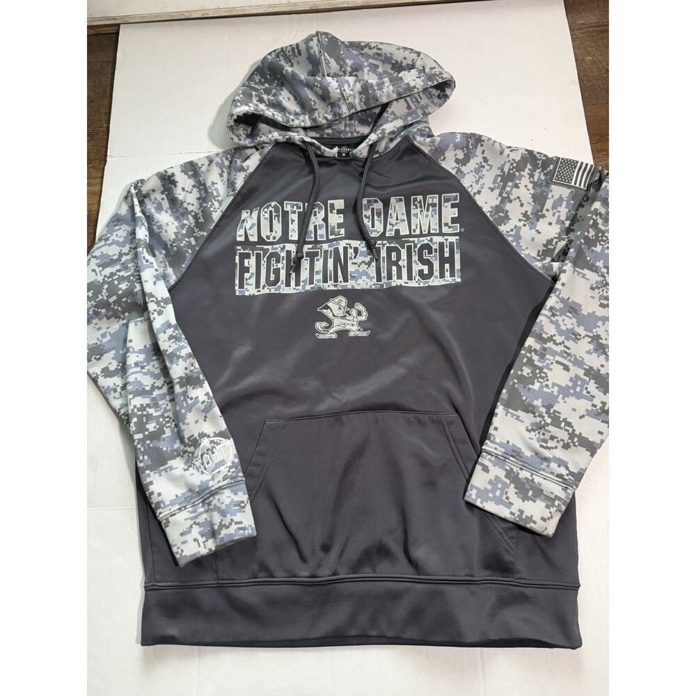 Notre Dame Fighting Irish OHT Military Appreciation digital camouflage hoodie
